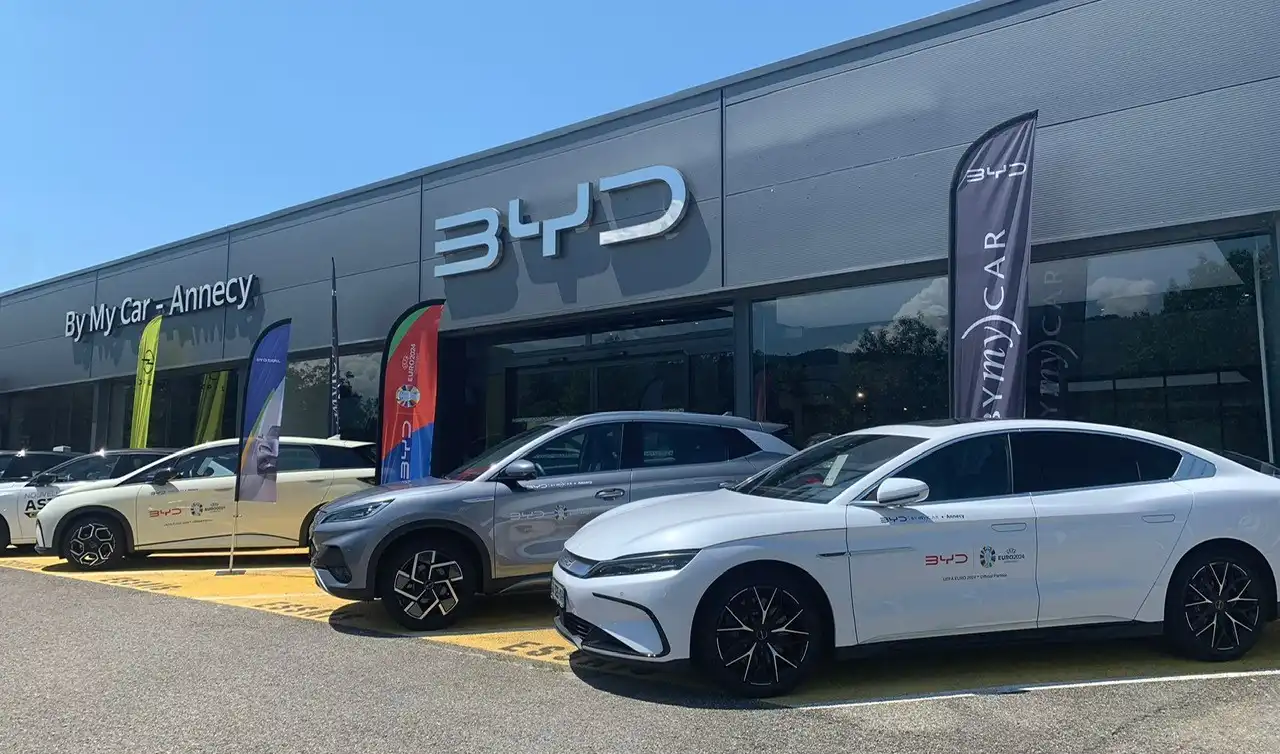 BYD BYmyCAR Annecy