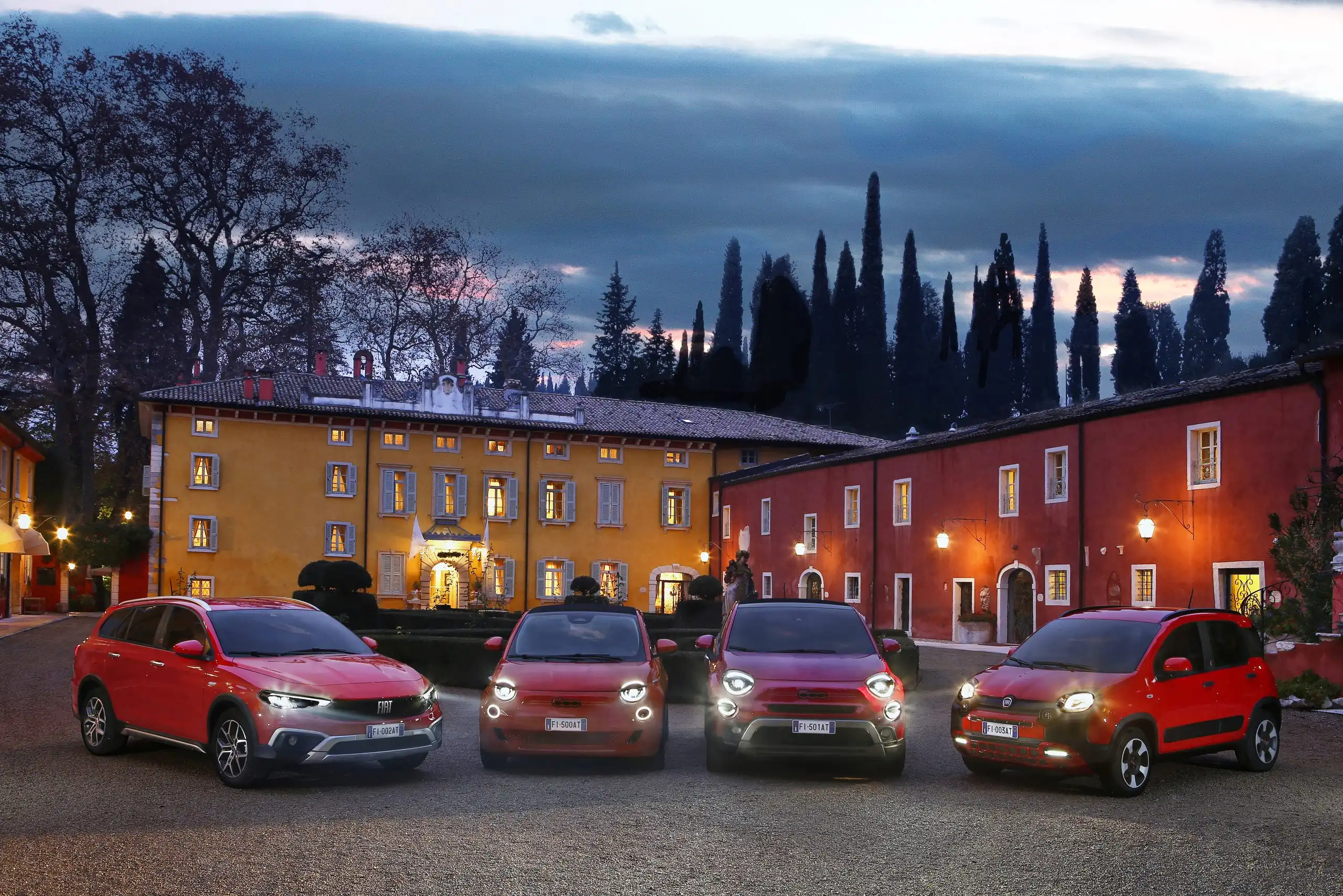 Avec Fiat, toute la gamme est désormais (RED)